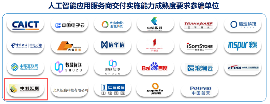 中科汇联入选信通院《大模型应用交付供应商名录》，交付实施能力获权威认可